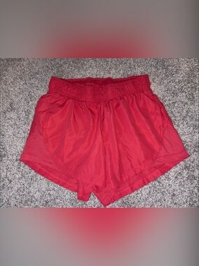 Athletic Works Women’s Bright Red Running Shorts